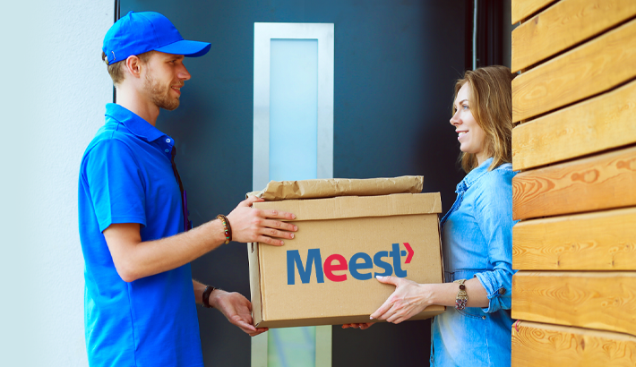 Meest offers a new service - home pick-up. Free until April 21!