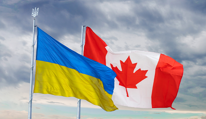 Your loved ones in Ukraine would like to send you a package, and you would like to pay for it in Canada?