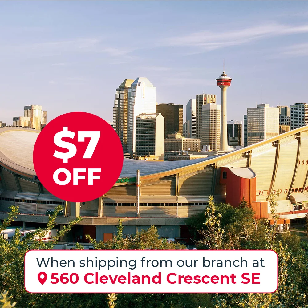 Get $7 Off discount for Parcels to Ukraine from Calgary!