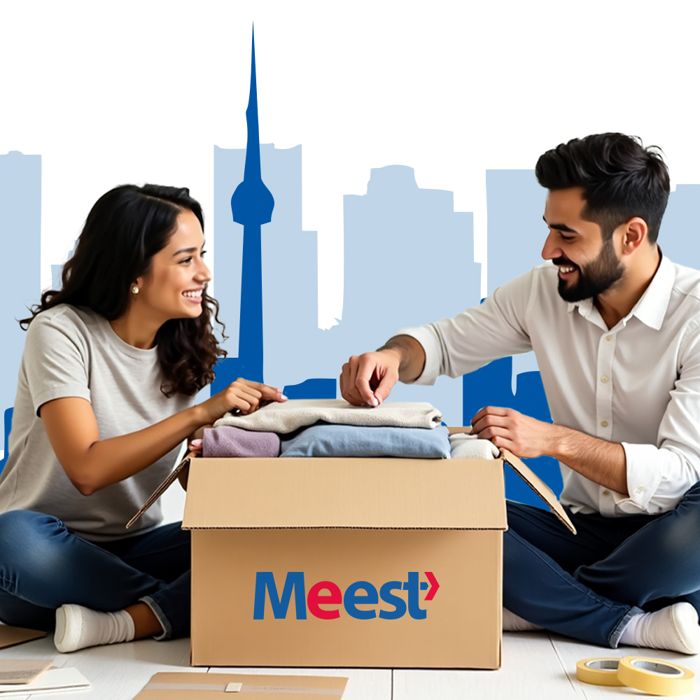 $5 OFF &ndash; Send Canada to India Parcels at Any Meest Agent!